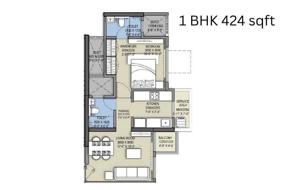 Shraddha-Park-City-1-BHK-424-sqft