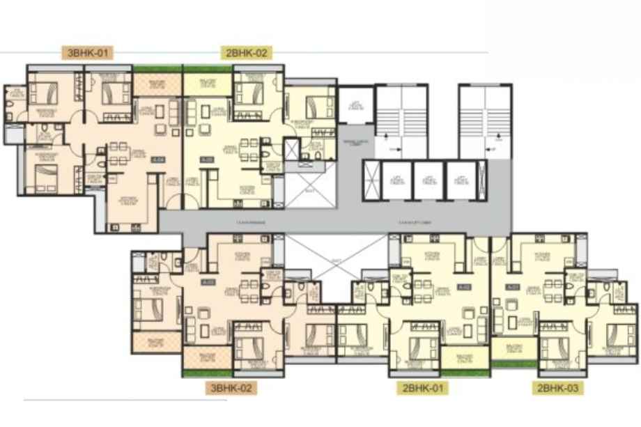 Jhamtani-Ace-Atmosphere-Typical-Floor-Plan-Building-A