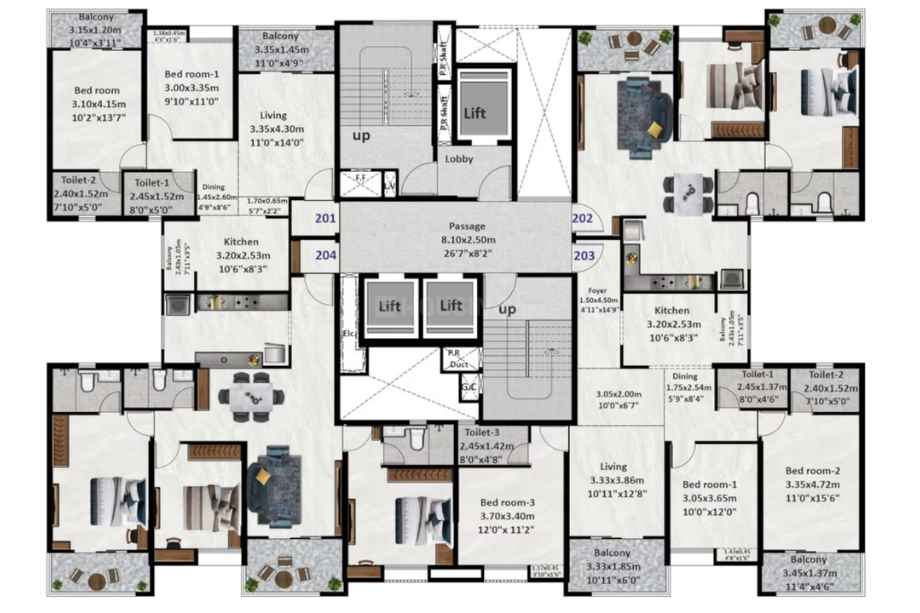 Nyati-Emerald-Typical-Floor-Plan
