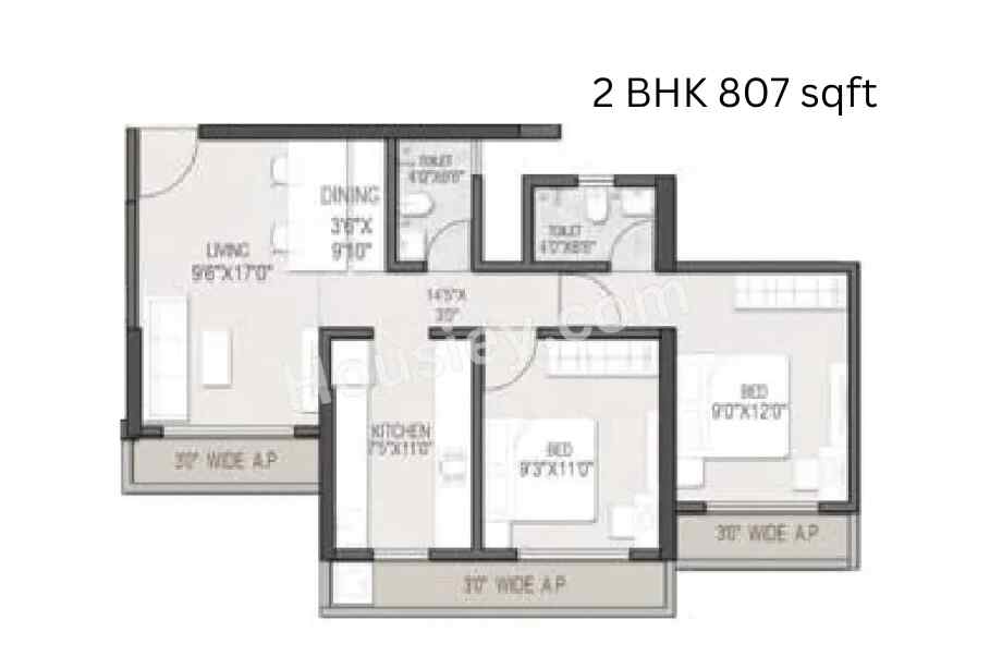 JSB-Nakshatra-Gokul-2-BHK-807-sqft