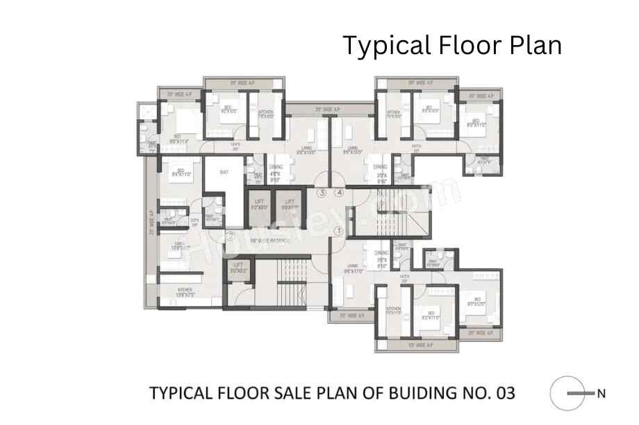 JSB-Nakshatra-Gokul-Typical-Floor-Plan-Building-no- 3