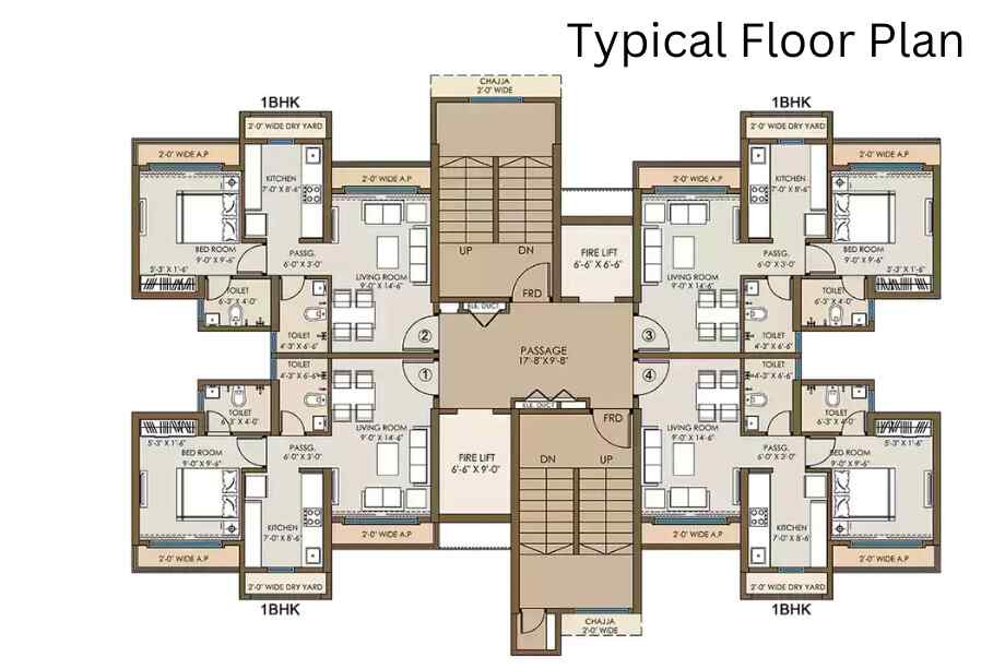 Mayfair-Virar-Garden-Typical-Floor-Plan