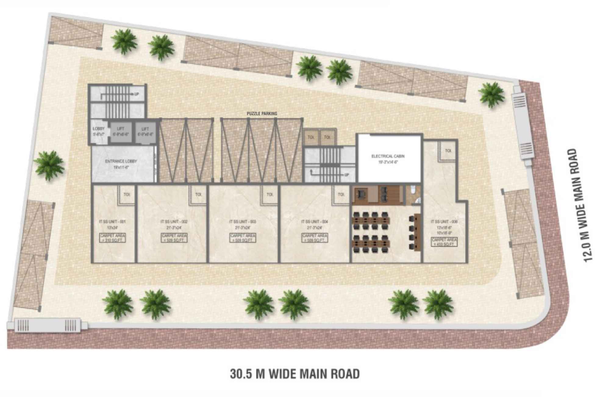 Sai-Avenue-Business-Park-Ground-Floor-Plan