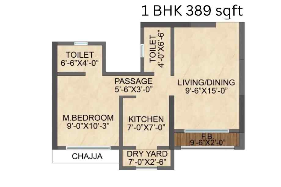 Vinay-Unique-Sky-1-BHK-389-sqft