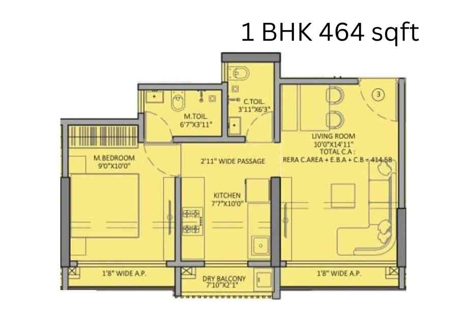 JBS-Nakshatra-Veda-1-BHK-464-sqft