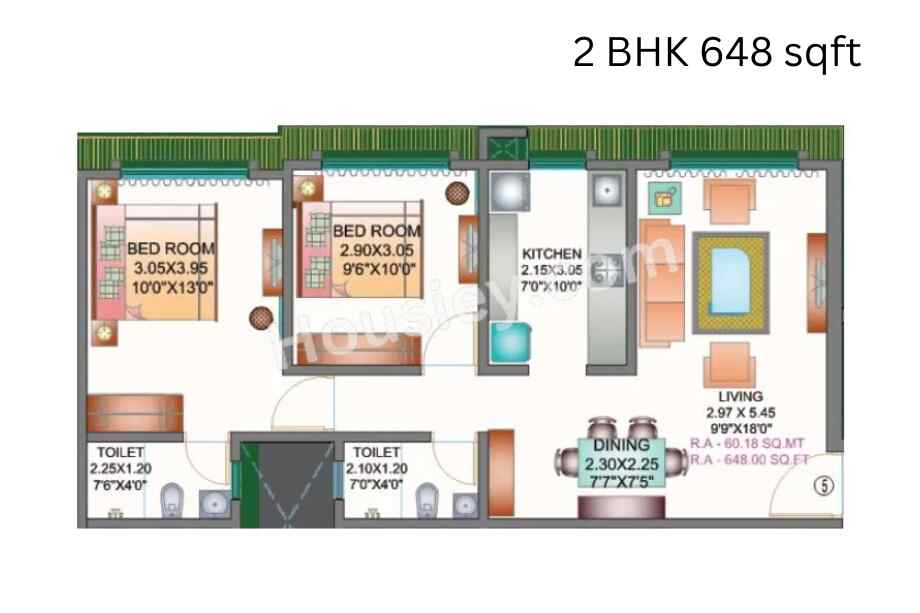 Apex-Green-Wood-2-BHK-648-sqft