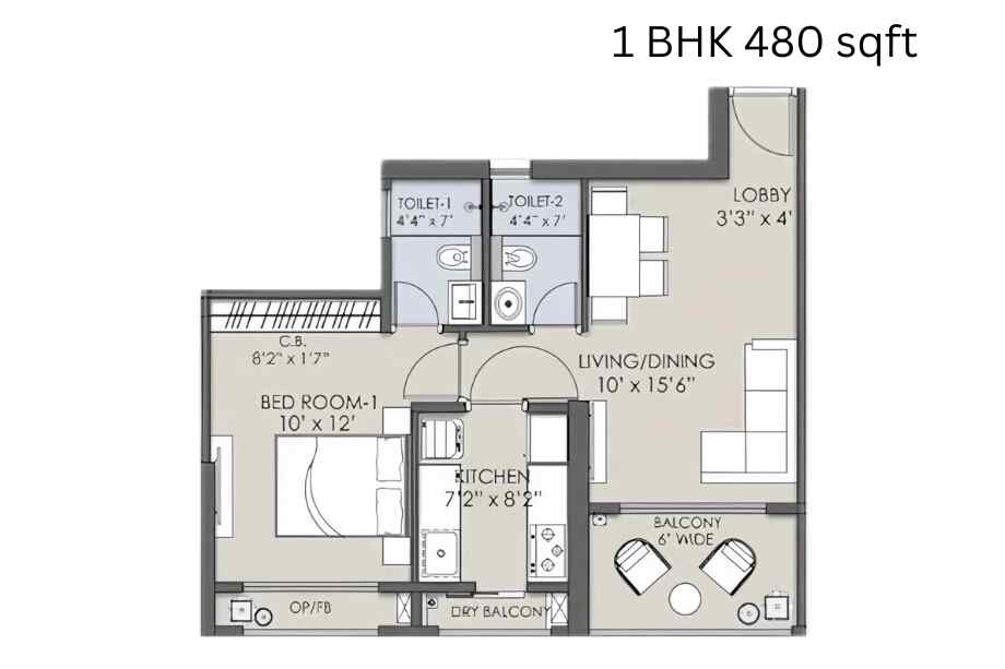 AG-Windermere-1-BHK-480-sqft