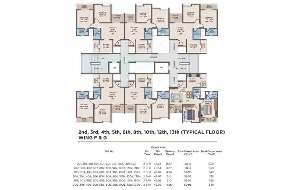 Kolte-Patil-Equa-Typical-Floor-Plan