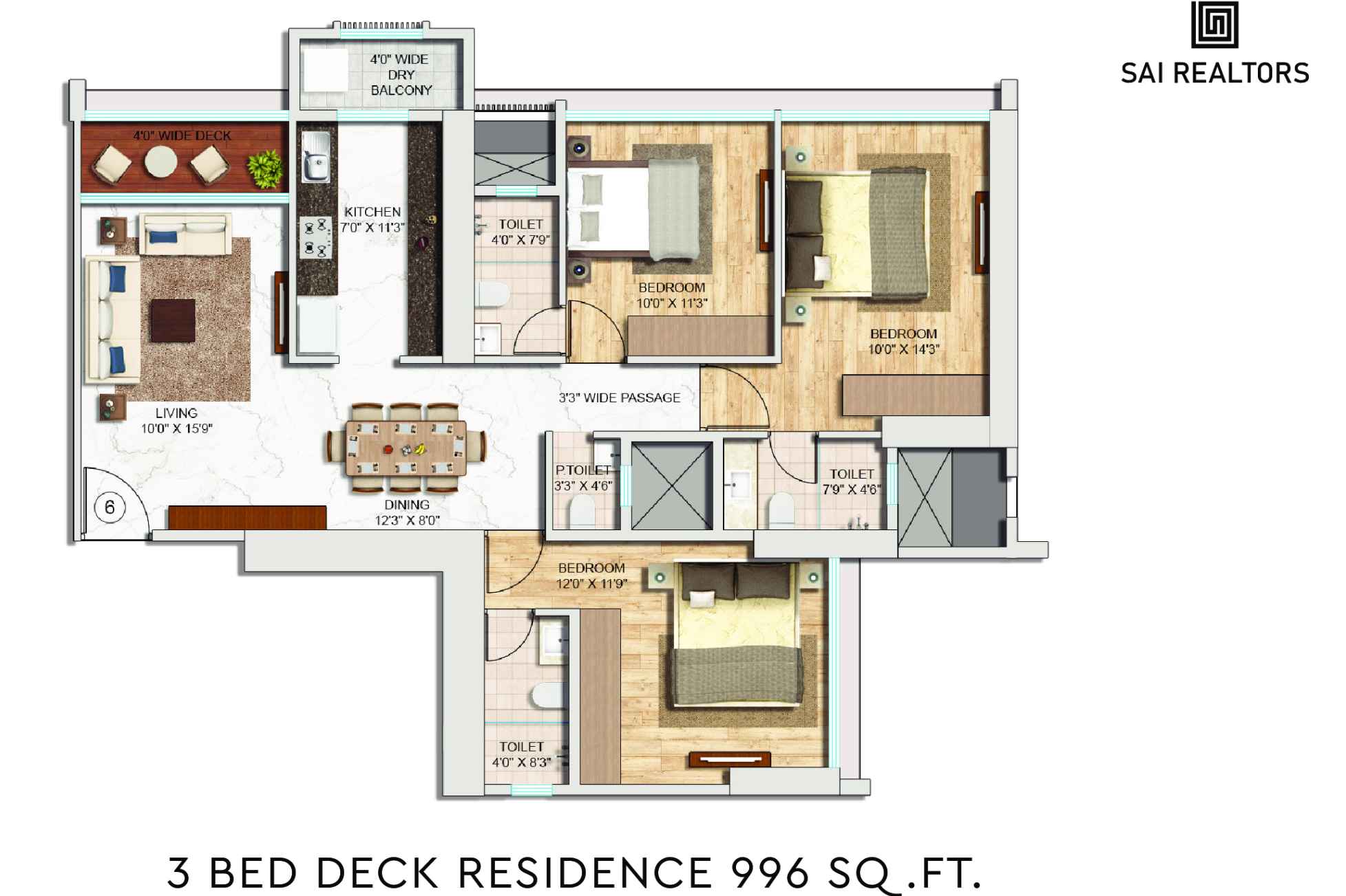 Arya-one-3-BED-DECK-RESIDENCE-996-SQ.FT