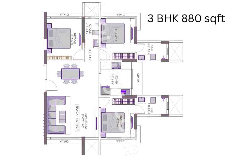 Suraj-Lumina-3-BHK-880-sqft