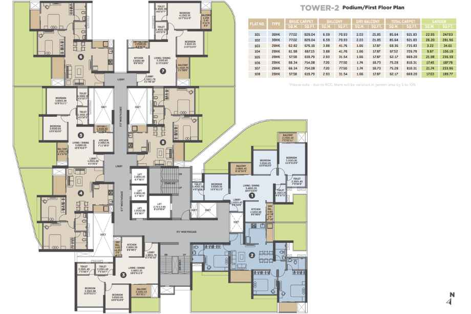 VTP-Earth-One-Floor-Plan-Tower-2-First-Floor-Plan