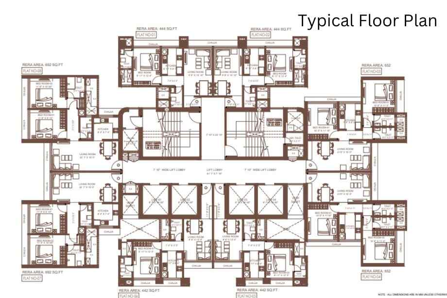 Suraj-Vitalis-Typical-Floor-Plan