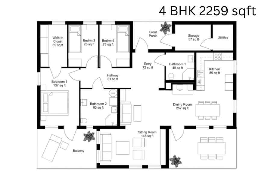 Raheja-Modern-Vivarea-4-BHK-2259-sqft