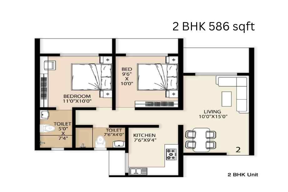 Metro-Pride-2-BHK-586-sqft