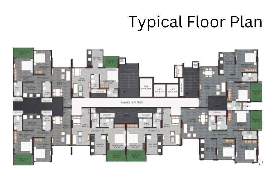 Sarvoday-Symphony-Typical-Floor-Plan