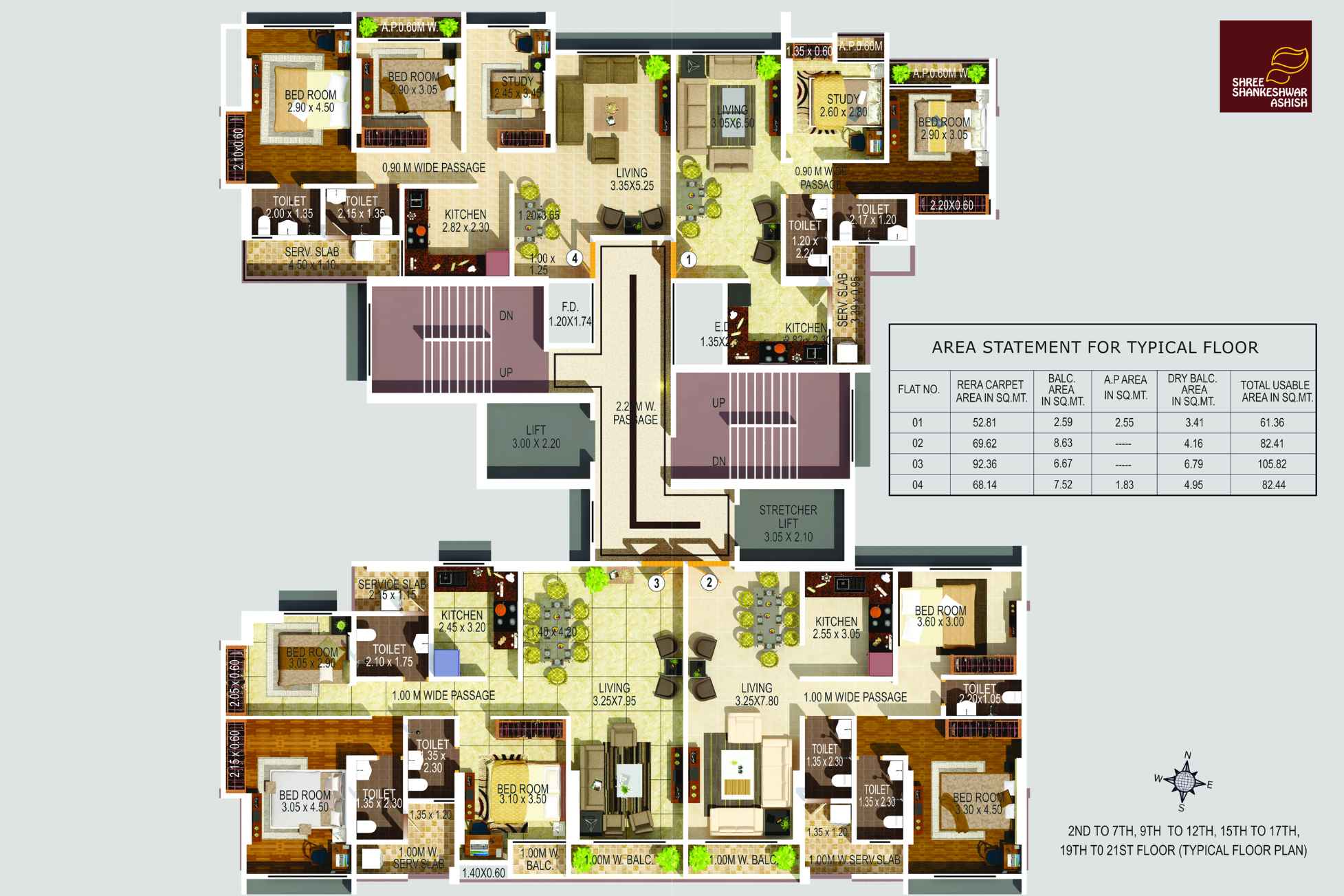 Shree-Shankheshwar-Ashish-Typical-Floor-Plan