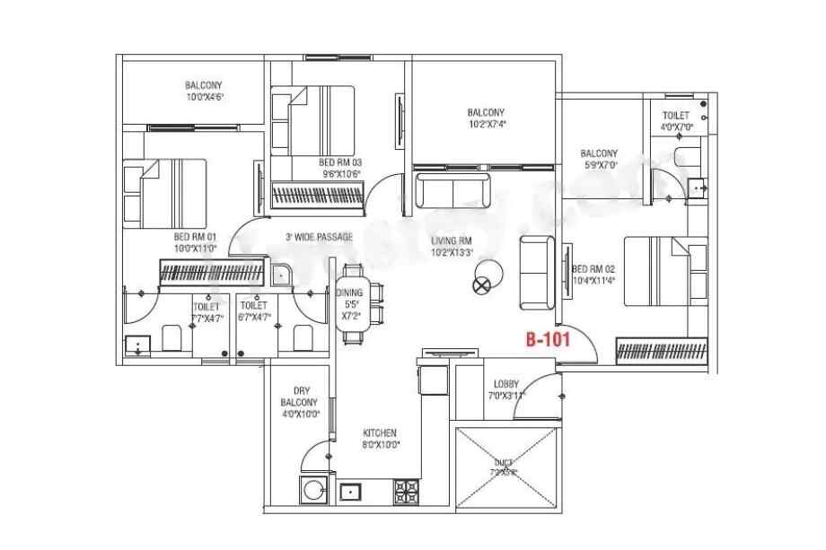 Tulip-Infinity-World-3-BHK-1154-sqft