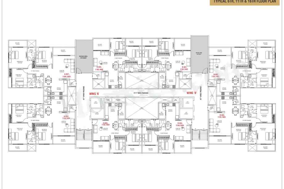 Tulip-Infinity-World-Typical-Floor-Plan