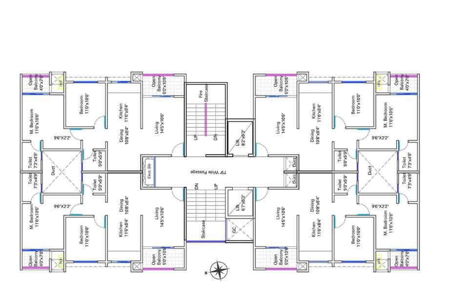 millennium-falcon-Typical-Floor-Plan