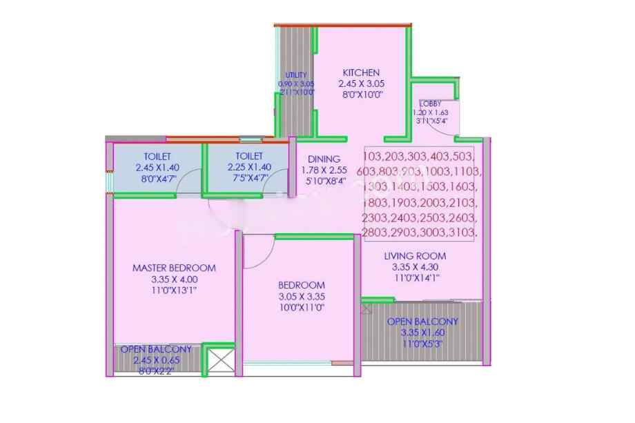 F-premium-Aishwaryam-2-BHK-798-sqft