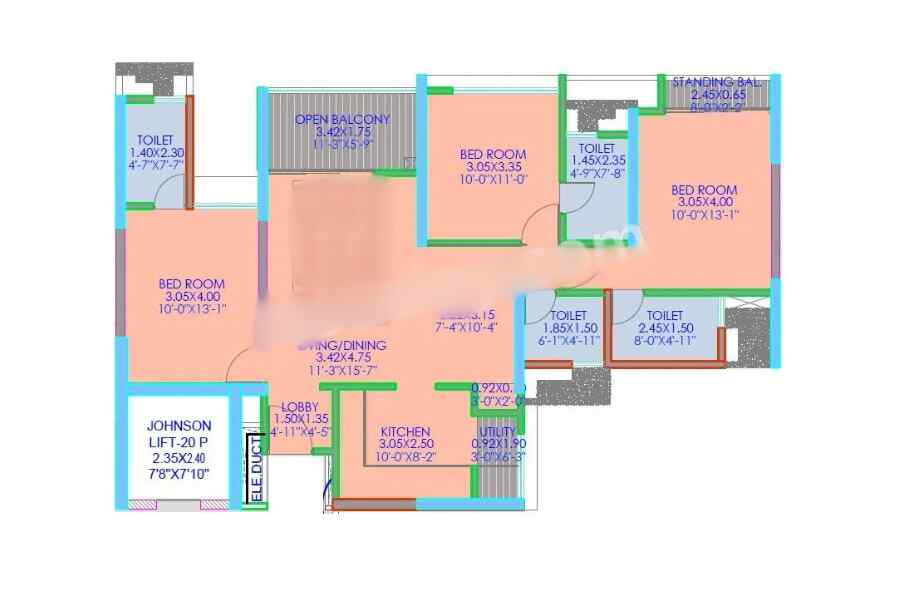 F-premium-Aishwaryam-3-BHK-1066-sqft