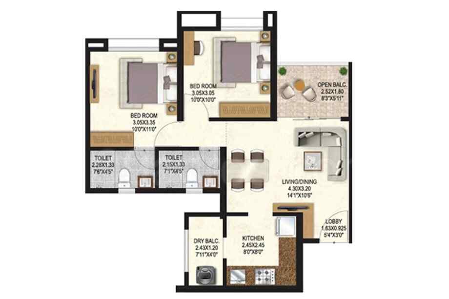 Merlin-Elementa-2-BHK-631-sqft