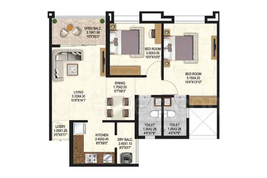 Merlin-Elementa-2-BHK-725-sqft