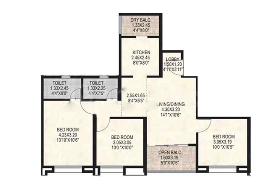 Merlin-Elementa-3-BHK-833sqft