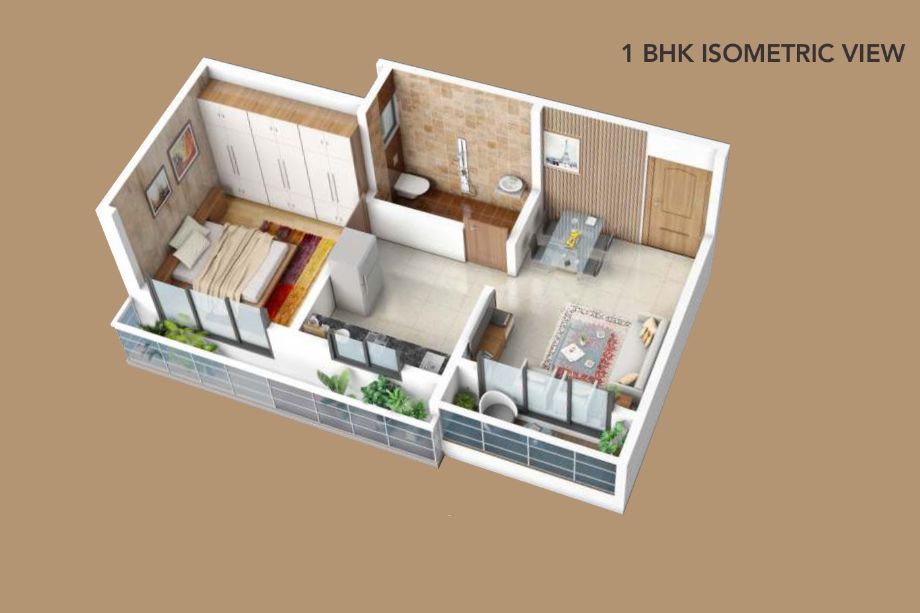 Sai-Shrushti-Leela-1-BHK-Floor-Plan