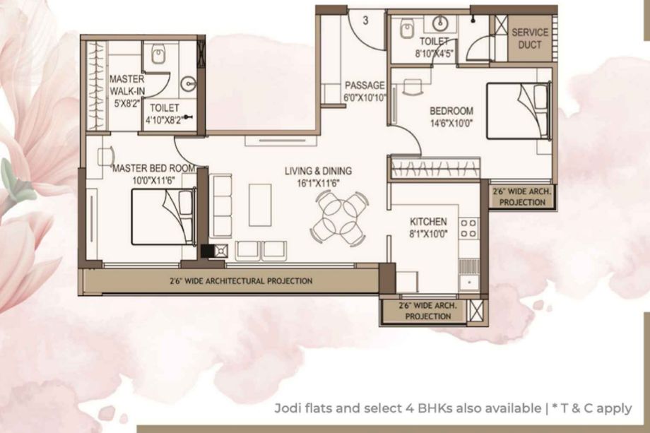 Magnolias-Neelkanth-Greens-Floor-Plan-2-BHK-740-Sqft