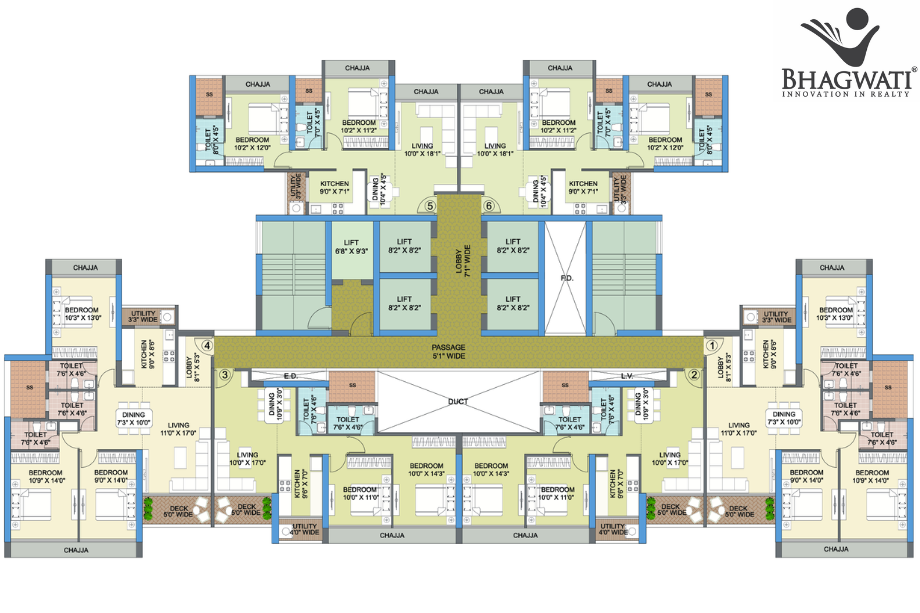 Bhagwati-Celestria-New-Palm-Beach-Floor-Plan