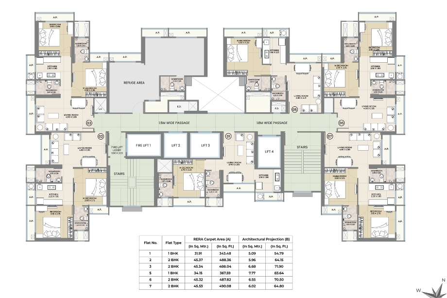 Ekdanta-Rex-Residency-Refuge-Floor-Plan