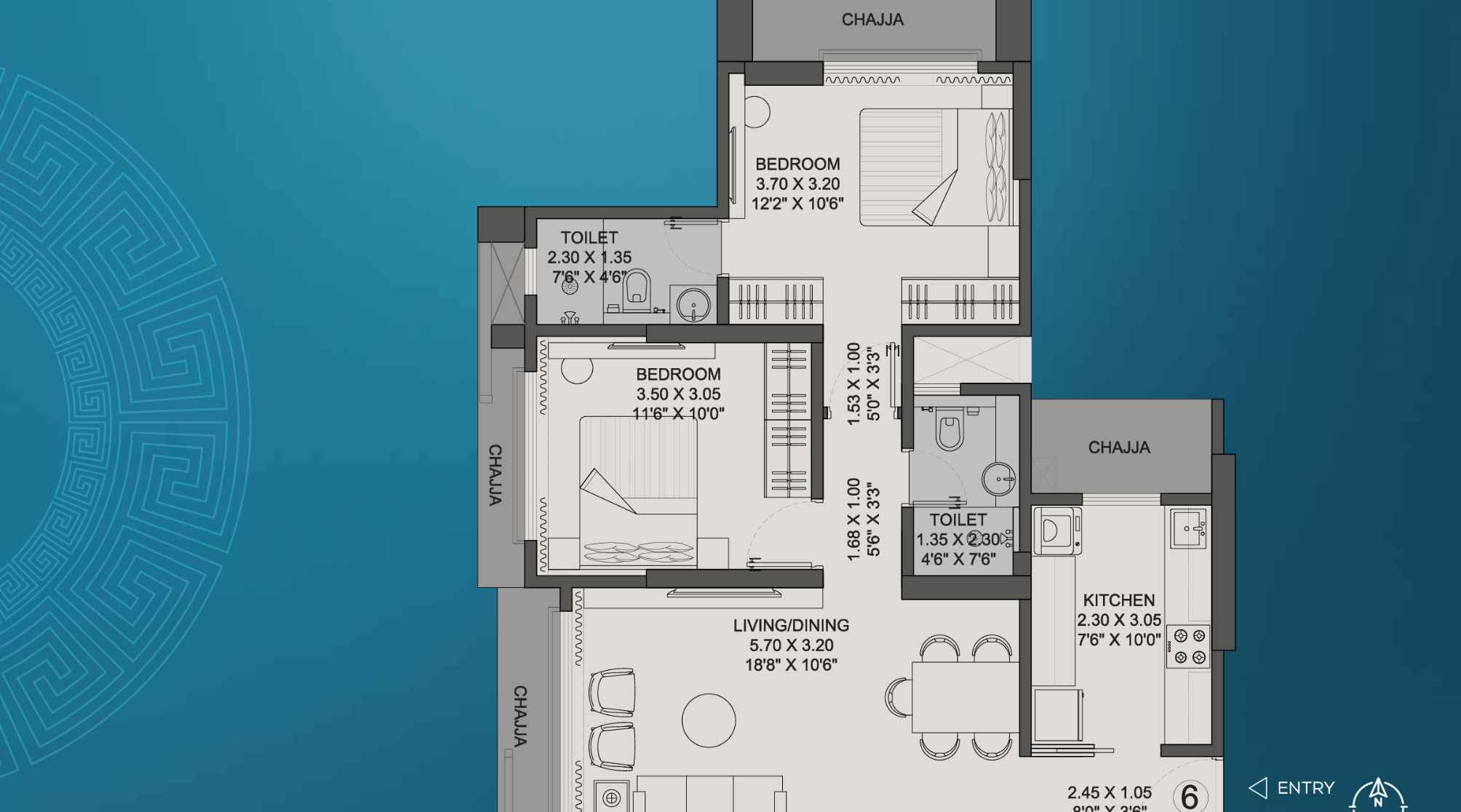 Disha-Elysium-2-BHK-680-Sqft-image