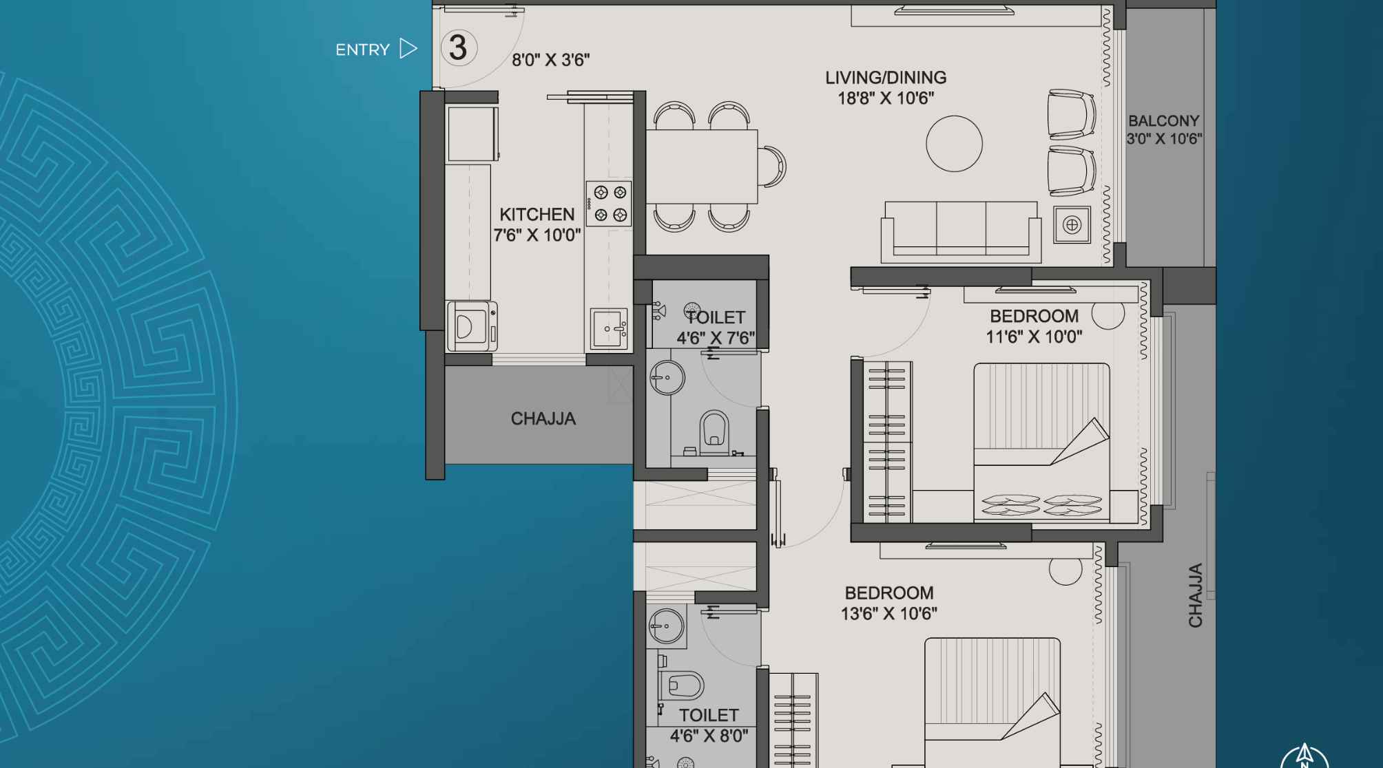 Disha-Elysium-2-BHK-734-Sqft-image