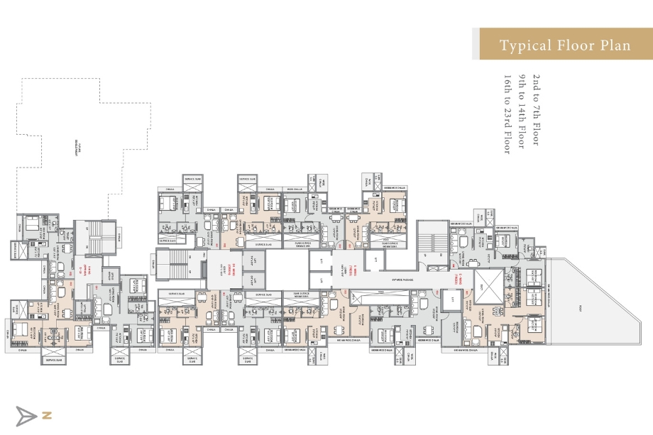 Southfield-Gravity-Typical-Floor-Plan