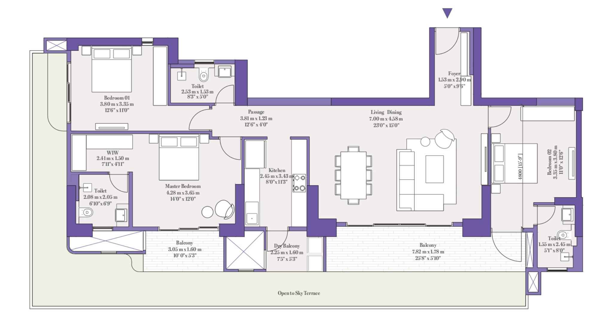 Aditya-Birla-Punya-3-BHK-1907-Sqft-Floor-Plan