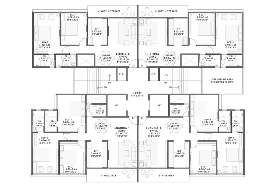 PLATINUM-ELYSIUM-12th-Floor-Plan