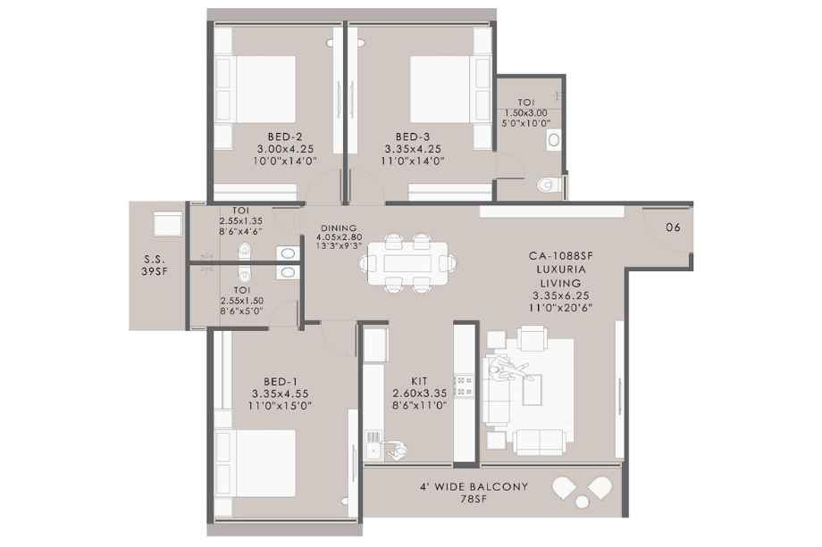 Platinum-Mansionz-Floor-Plan-3-BHK