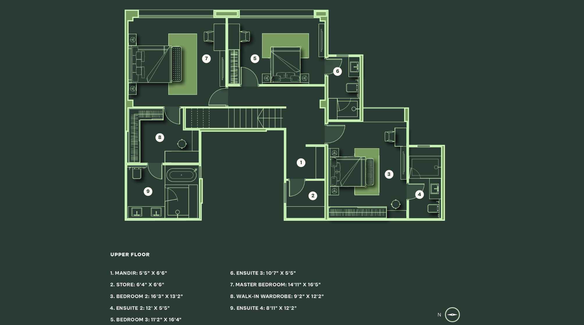 LJM-The-Reserve-floor-plan-4.5-BHK-C-Duplex-image-upper-floor