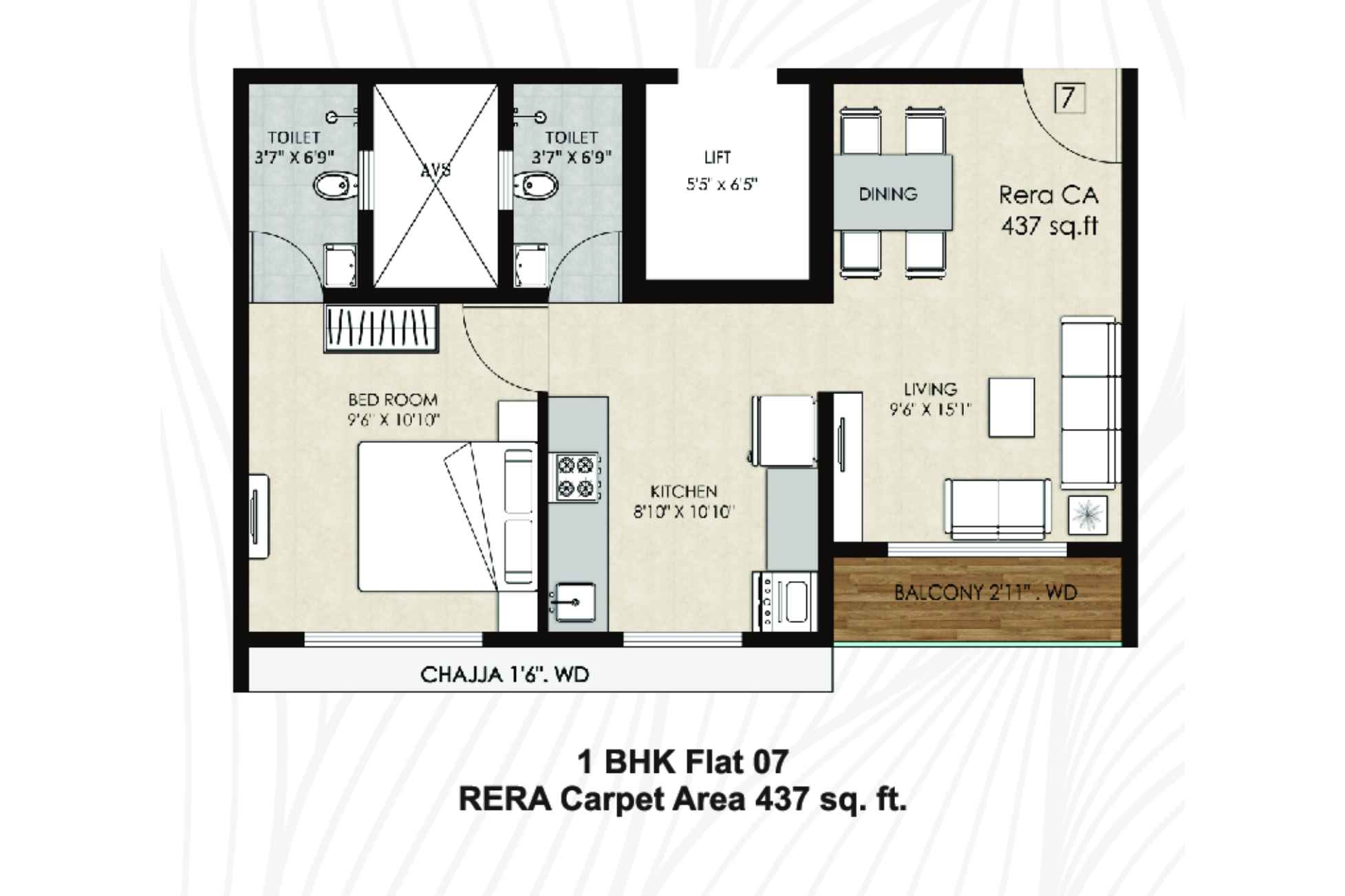 Agastya-High-Pavilion-1-BHK-437-Sq.ft