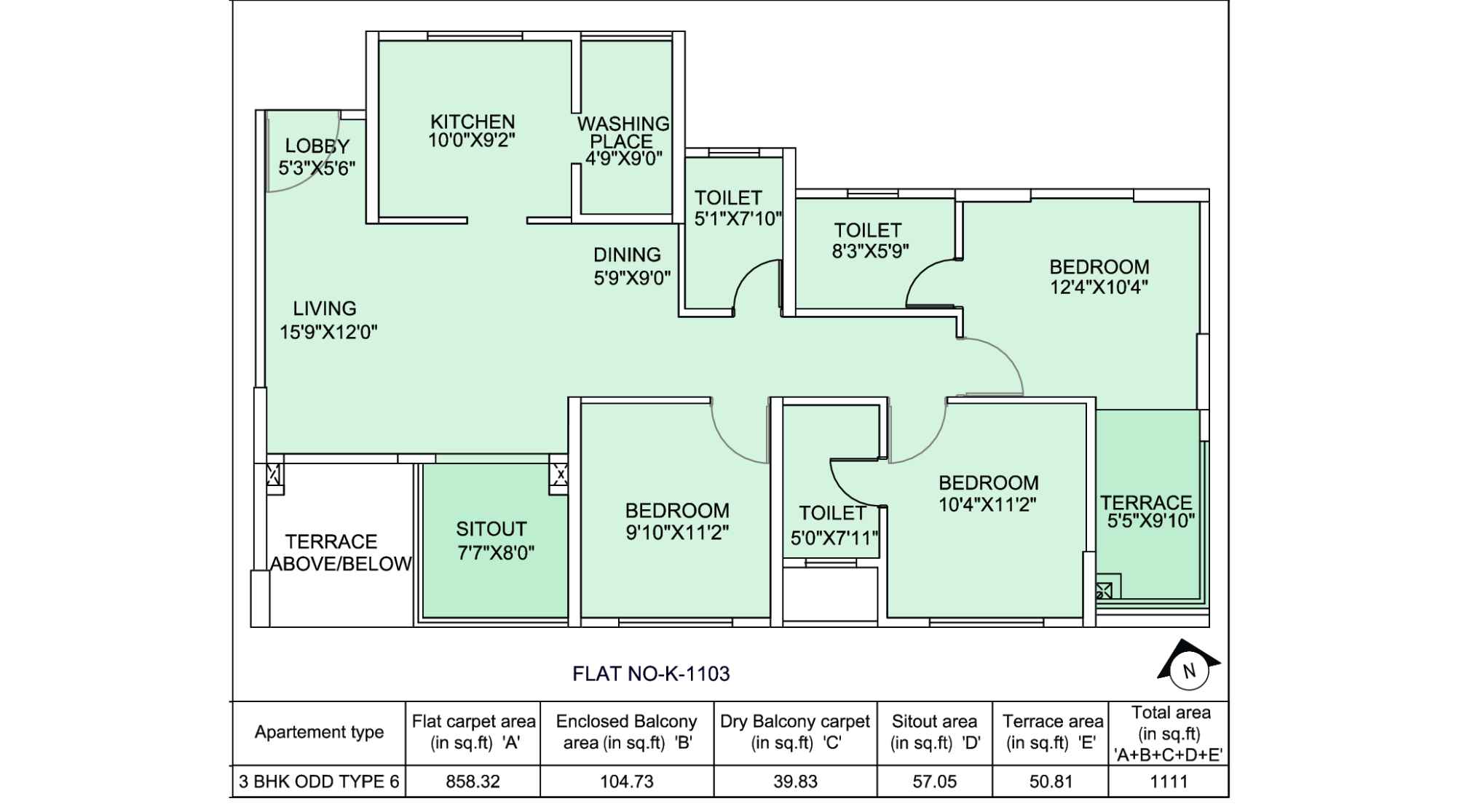 Amit-Bloomfield-3-BHK-111-Sqft