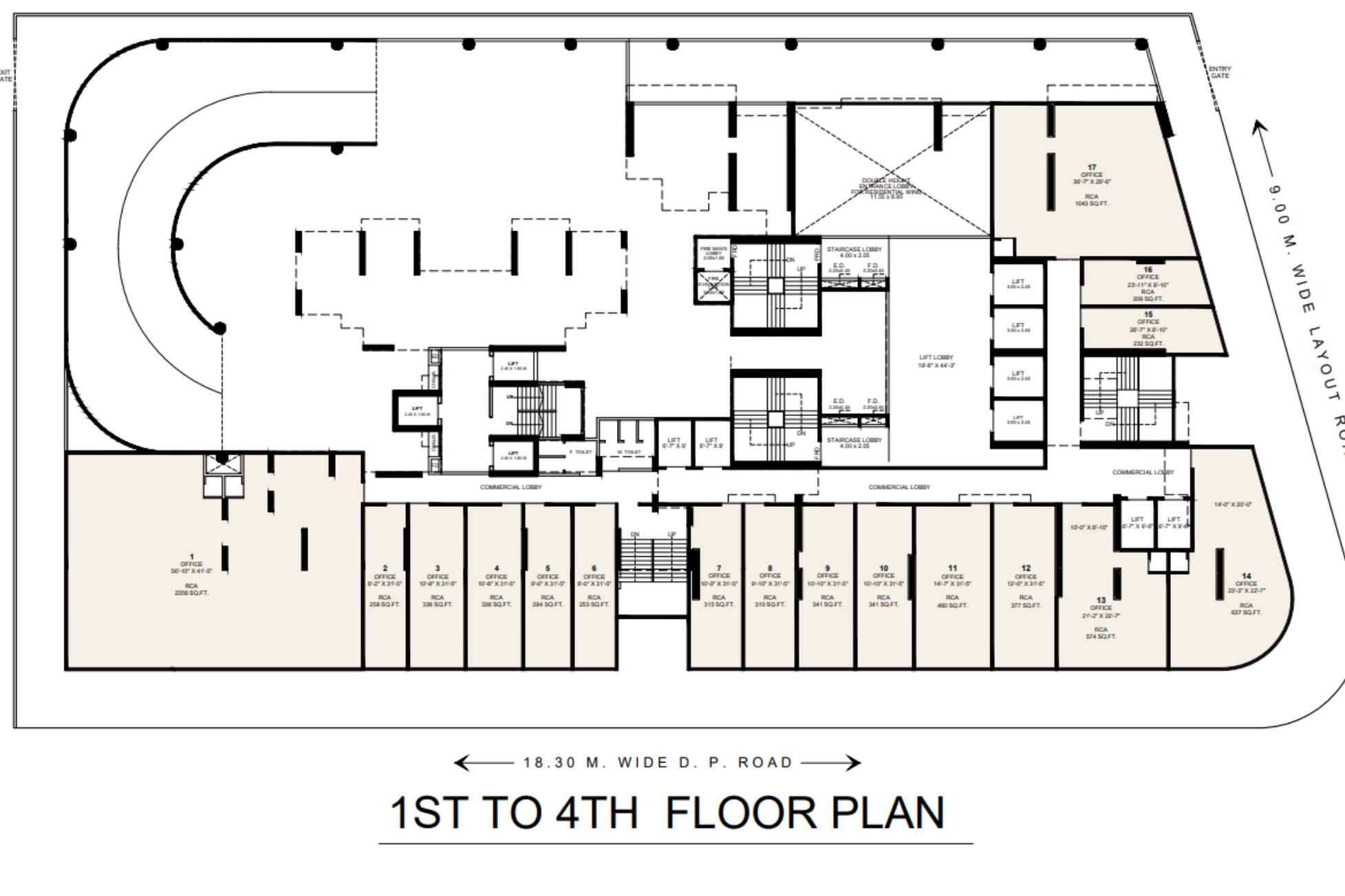 Agrawals–Codename-Max-1-To-4-Floor-Plan