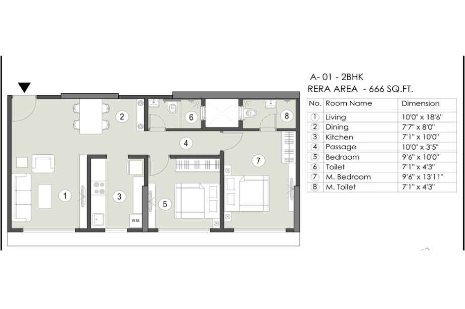 Naumi-Shresht-Floor-Plan-2-BHK-666-Sqft