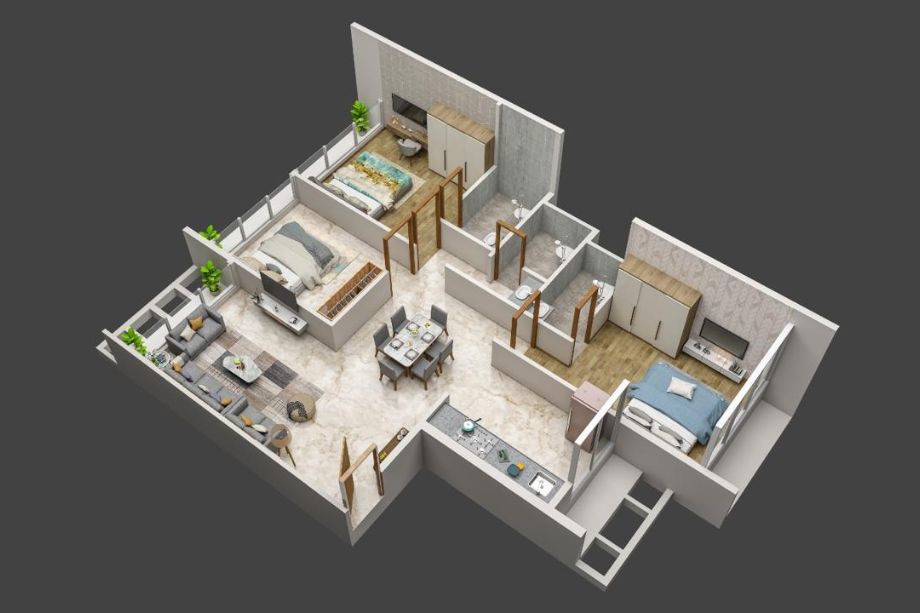 Neelkanth-Darshan-FLoor-plan-3BHK-1745-Sqft