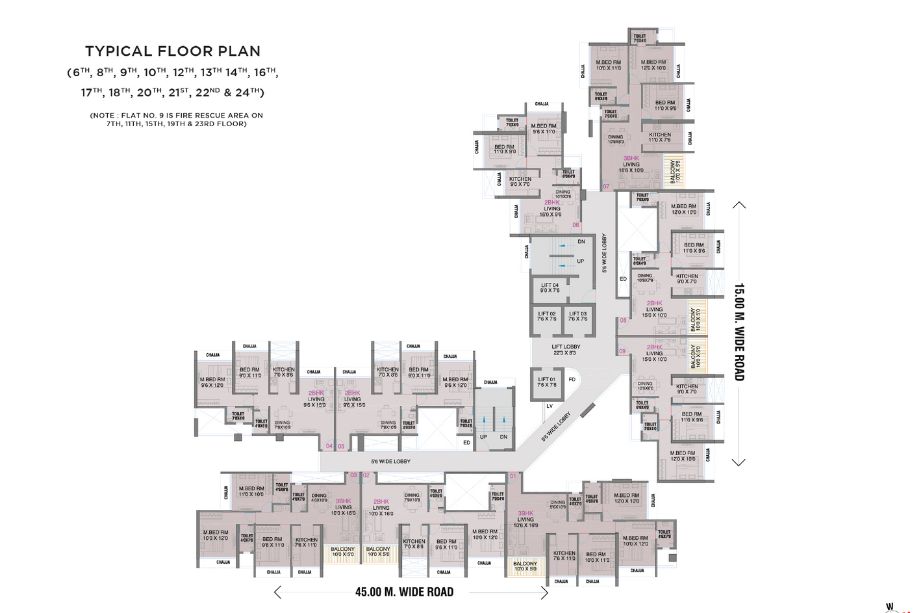 Millennium-Celesta-Typical-Floor-Plan