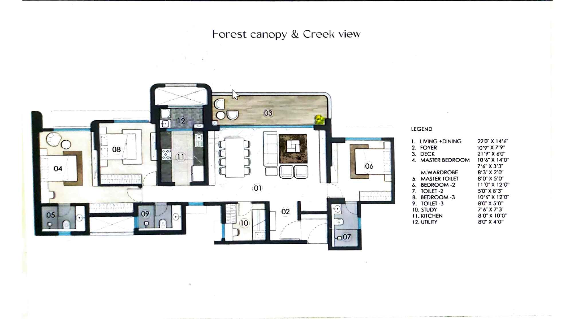Lodha-Elanor-Forest-Canopy-Creek-View