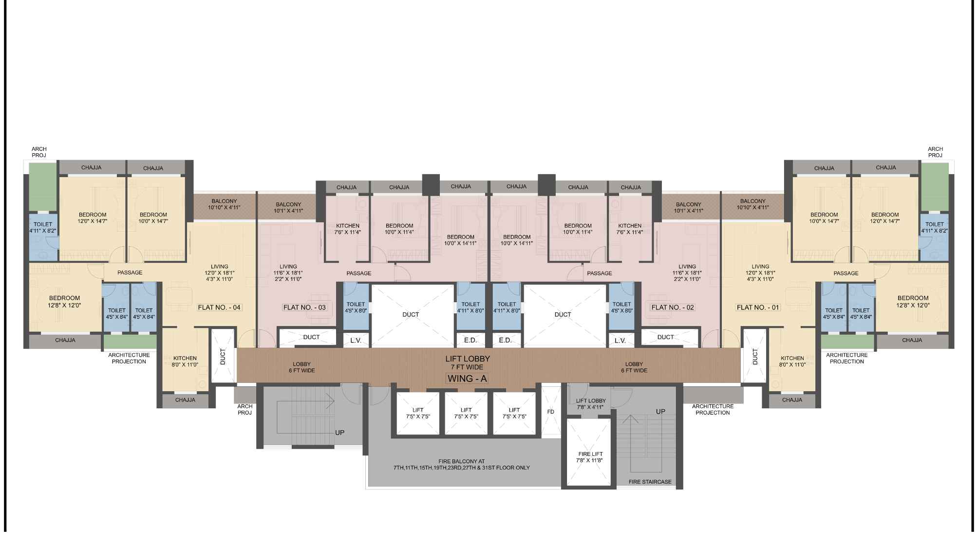 Alliaance-The-View-A-Wing-Floor-Plan