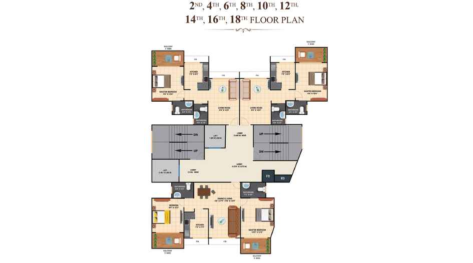 Tharwanis-Sky-View-Typical-Floor-Plan