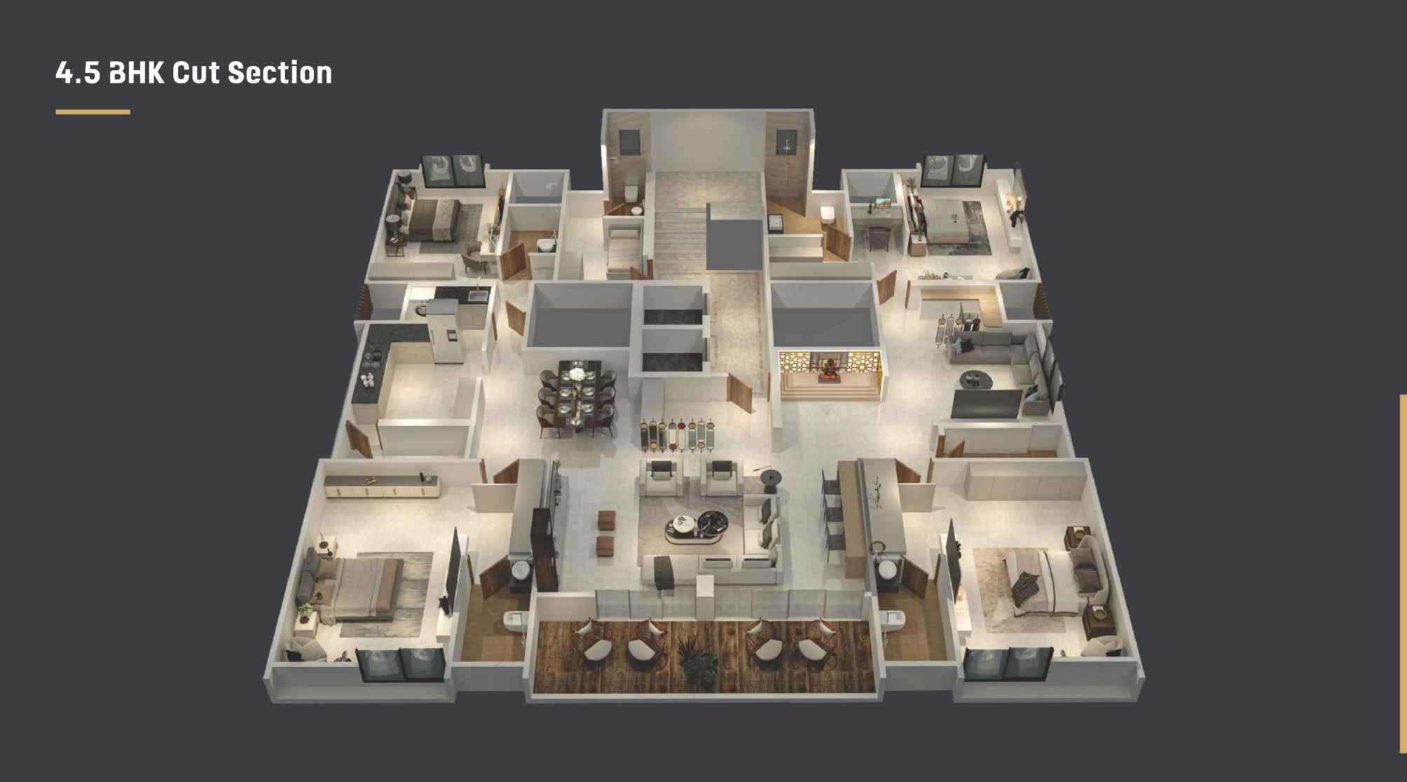 Sapra-Power-Terrace-4.5-BHK-Cut-Section