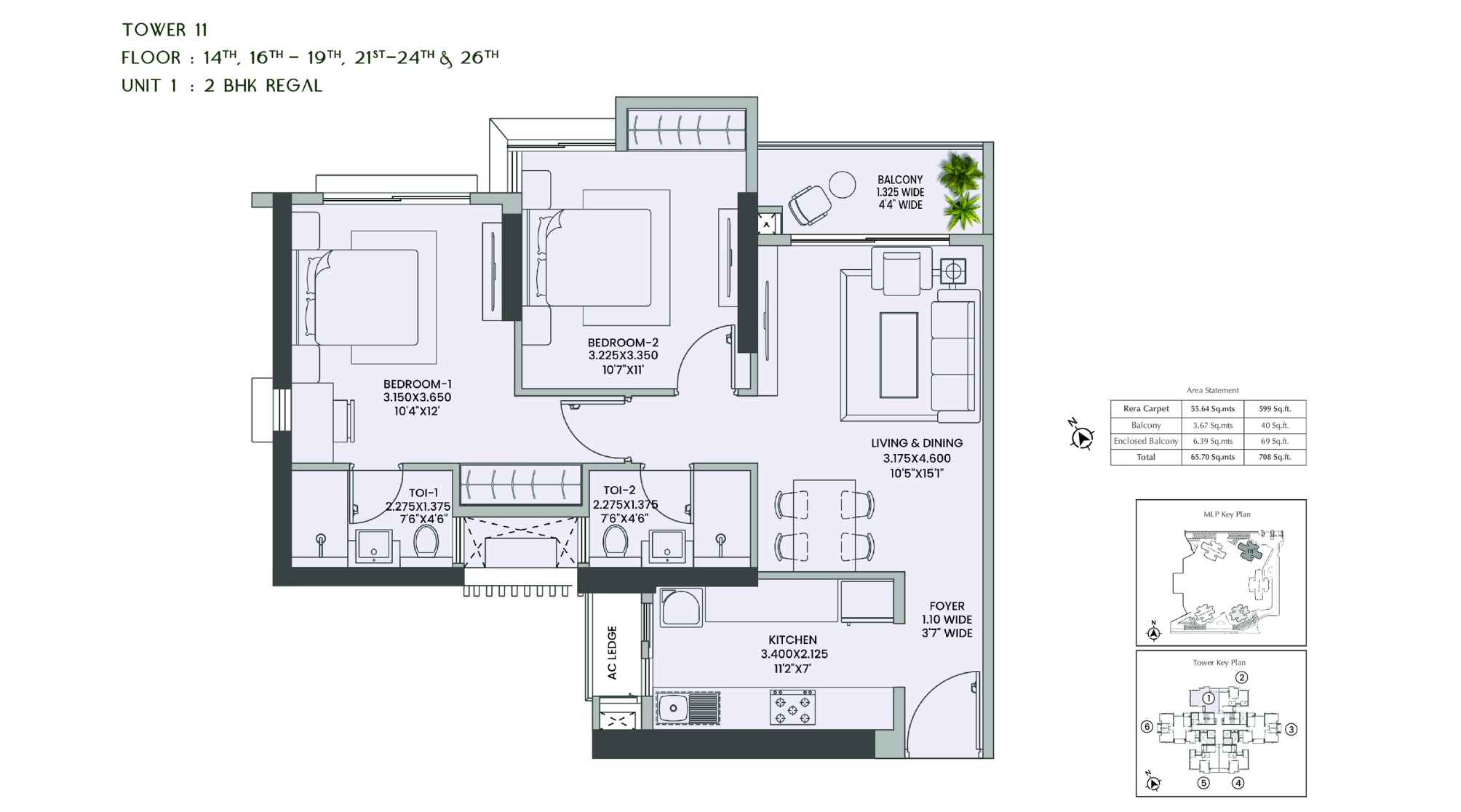 Raheja-Jade-City-2-BHK-Regal-708-Sqft